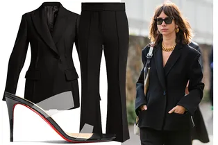 С чем носить черные костюмы, чтобы выглядеть не скучно: 5 модных сочетаний