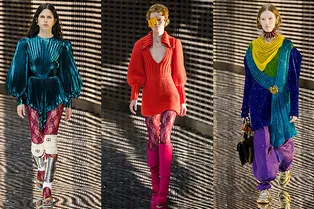 Эльфийские принцы, кибершкольницы, космические арлекины и другие герои новой коллекции Gucci