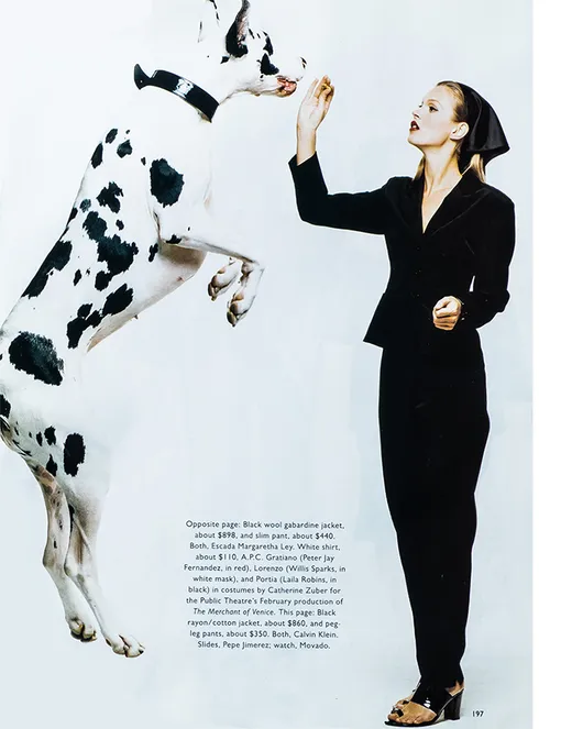 Patrick Demarchelier для The Symbol USA, апрель 1995 Patrick Demarchelier для The Symbol USA, апрель 1995