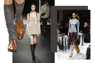 В новом сезоне вам не обойтись без гольфов. И вот почему В новом сезоне вам не обойтись без гольфов. И вот почему