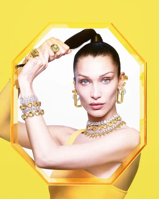 Белла Хадид в рекламной кампании Swarovski Белла Хадид в рекламной кампании Swarovski