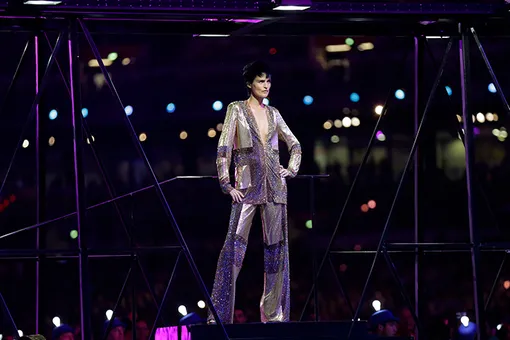 На церемонии закрытия Олимпийских игр в Лондоне, 2012