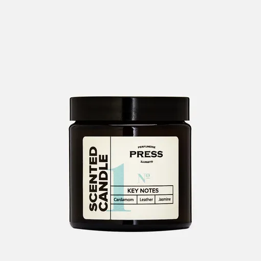 Свеча Кардамон, Кожа, Жасмин, PRESS GURWITZ PERFUMERIE