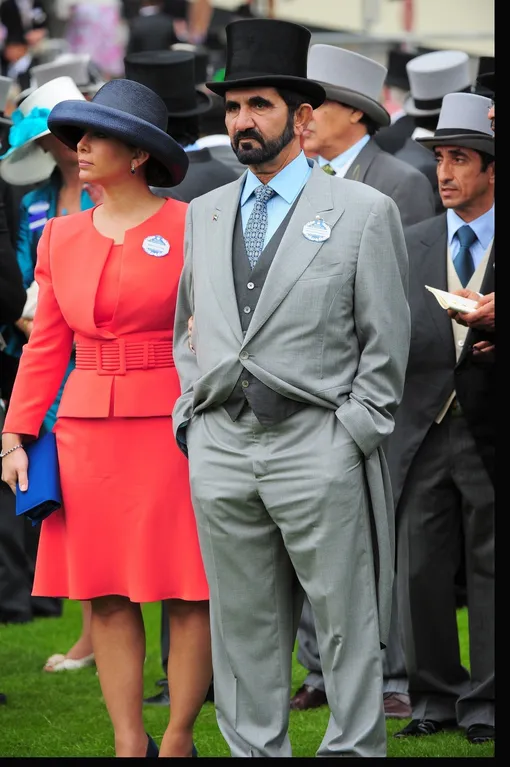 Принцеса Хайя с мужем Принцеса Хайя с мужем