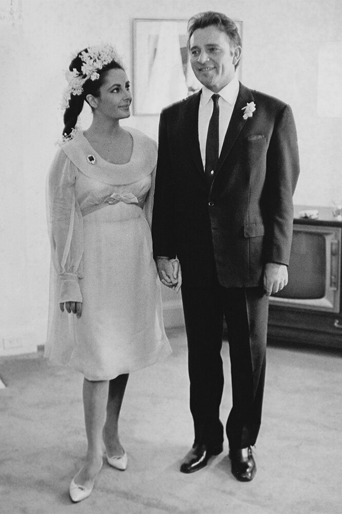 Элизабет Тейлор и Ричард Бертон в Монреале, 15 марта 1964 года