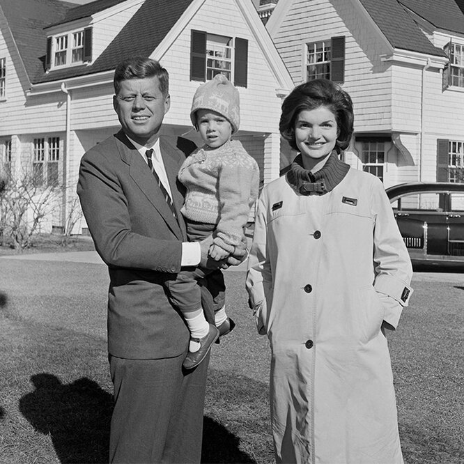 Джон и Жаклин Кеннеди, 1960 год