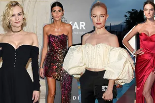 Платье-бюстье: 6 небанальных вариантов вечерней классики