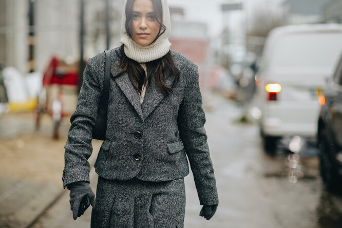 Сочетание с другими элементами уличного стиля