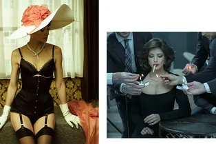 Светлана Ходченкова, Аня Чиповская и Снежанна Георгиева в роли культовых киногероев