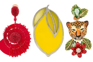 Лимоны и леопарды: 10 пар красочных серег для летнего настроения