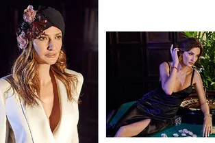 Снежана Георгиева примеряет сексуальные и элегантные наряды L’Enigme для Нового года