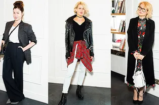 Эвелина Хромченко, Полина Киценко и Евгения Линович на ланче в Novikov School Эвелина Хромченко, Полина Киценко и Евгения Линович на ланче в Novikov School