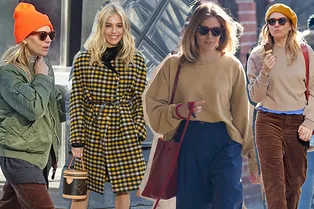 Как в самых простых вещах быть звездой стритстайла: 8 лучших весенних образов Сиенны Миллер