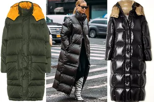 11 длинных пуховиков, которые будут греть вас всю зиму