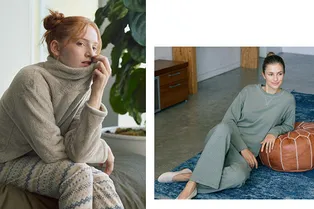 12 уютных комплектов домашней одежды Uniqlo, которую можно вписать в осенний гардероб