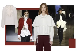 6 красивых блуз на замену базовым рубашкам 6 красивых блуз на замену базовым рубашкам