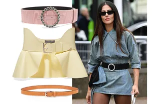 Какие ремни на талию выбрать в этом сезоне и с чем их носить