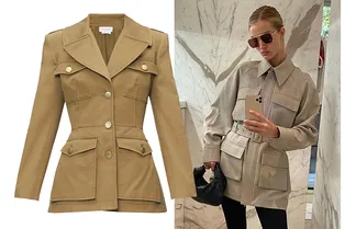 Городское сафари: 15 модных жакетов-рубашек с карманами в стиле Роузи Хантингтон-Уайтли