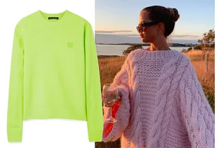10 ярких джемперов, которые согреют и сохранят ощущение лета