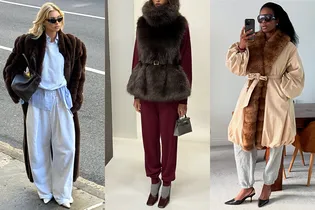 Как выглядеть элегантно в спортивных брюках: зимняя версия