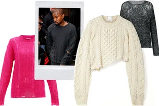 Да, рваный свитер — это нормально. Точнее, очень модно