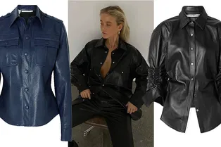 10 лучших кожаных рубашек, которые будут в тренде всю зиму