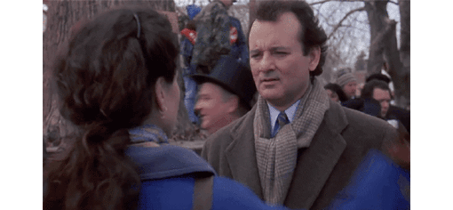 Кадр из фильма «День сурка», 1993 год Кадр из фильма «День сурка», 1993 год