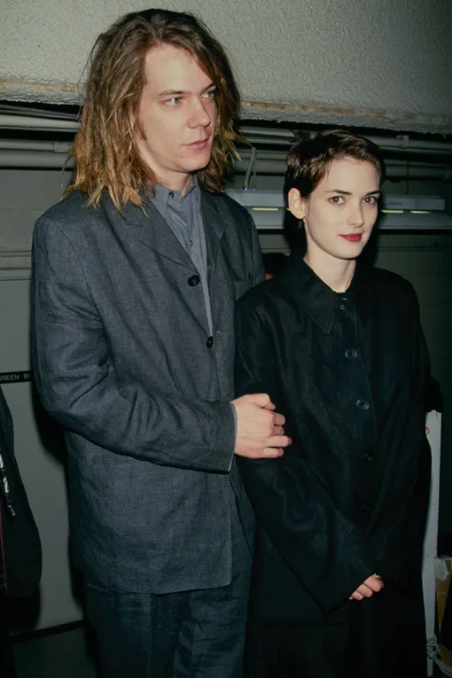 Вайнона Райдер и Дэйв Пирнер, 1990 год