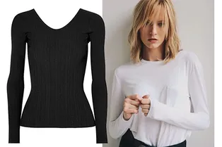 13 базовых лонгсливов на замену белой футболке