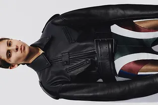 Идеальные косухи, белые джинсы и пиджаки, подчеркивающие талию, в коллекции Mugler