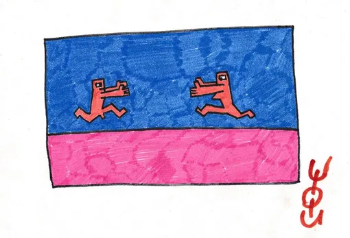 Виктор Цой, «Без названия». 1980-е. Courtesy VLADEY