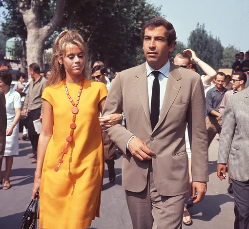 Джейн Фонда и Роже Вадим, 1966 год Джейн Фонда и