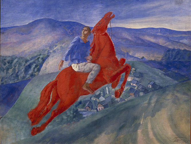 Kuzma Petrov-Vodkin, Fantasy, 1925