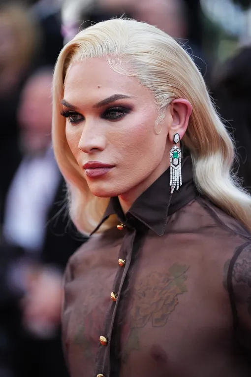 Дрэг-квин Miss Fame на Каннском кинофестивале, 2022 Дрэг-квин Miss Fame на Каннском кинофестивале, 2022