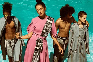 Самый необычный деним в новой коллекции LL by Litkovskaya