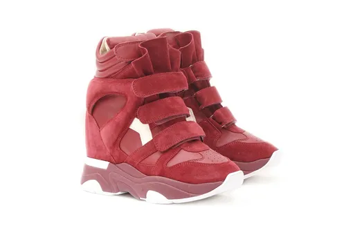 Isabel Marant Balskee в красном цвете Isabel Marant Balskee в красном цвете