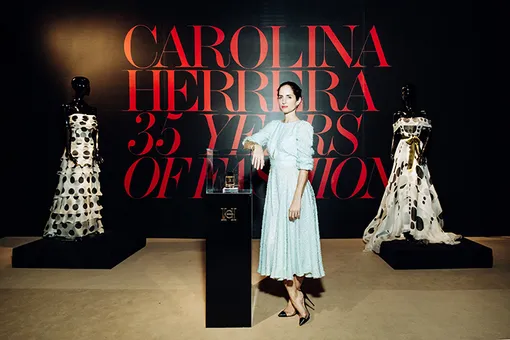 Открытие выставки «Carolina Herrera, 35 Years of Elegance» в ЦУМе