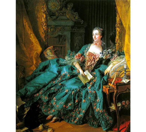 Франсуа Буше «Портрет мадам де Помпадур» (1756)