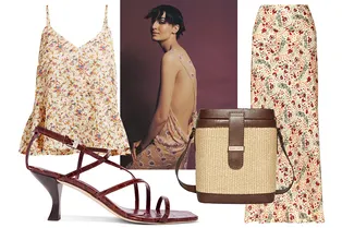 Как составить цветочный тотал-лук