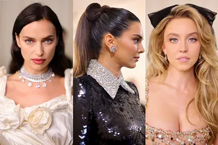 Стрелки и банты в волосах: 60-е — главный бьюти-тренд Met Gala 2023