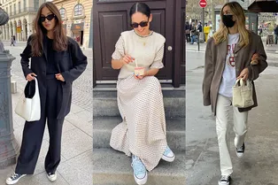 С чем носить любимые «конверсы»