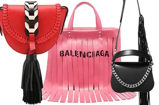 8 клатчей и сумок с бахромой