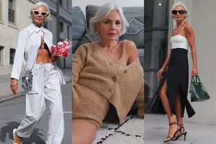 Как модно одеваться после 55 лет: посмотрите на Грес Ганем, которая ломает стереотипы