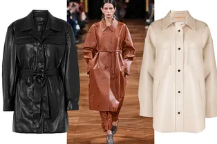 Летом мы носили платья-рубашки, а теперь — куртки-рубашки!