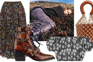 8 романтичных вещей с принтом в мелкий цветок, которые настроят на весенний лад