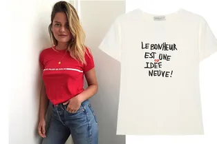 9 футболок с надписями на французском языке от 1 000 рублей