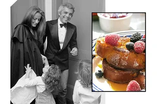 Французский тост, кофейный тоник и черничный пирог: 3 рецепта от Ральфа Лорена и его жены Рики