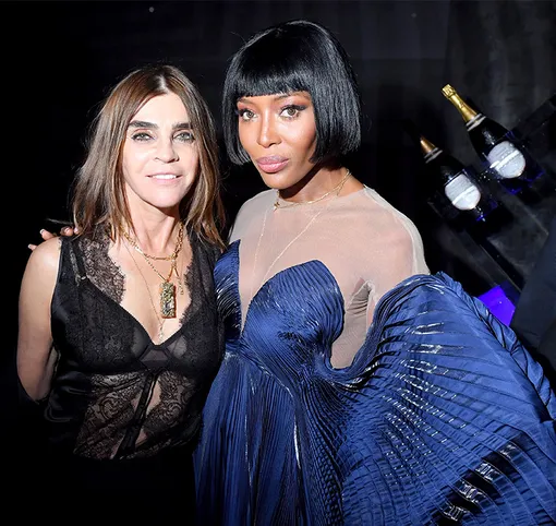 Карин Ройтфельд и Наоми Кэмпбелл