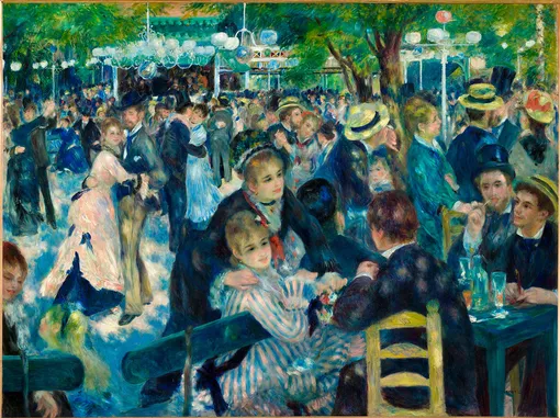 Pierre-Auguste Renoir, «Bal du moulin de la Galette» (1876)
