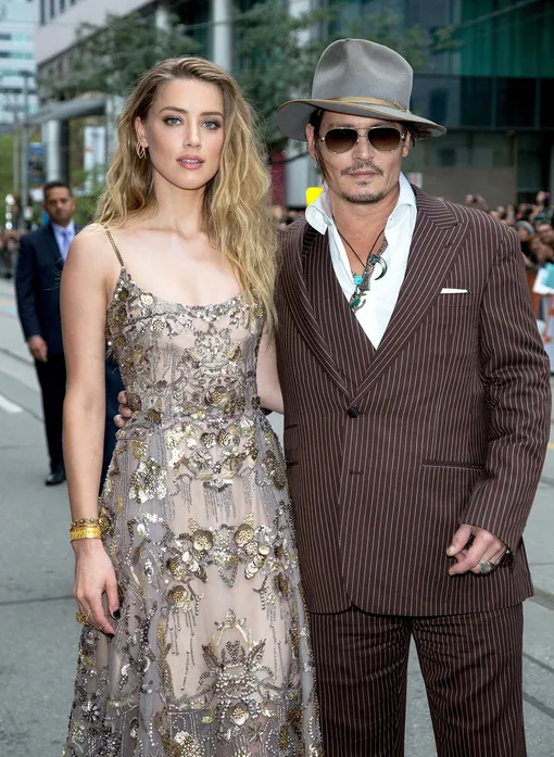 Джонни Депп с Эмбер Херд